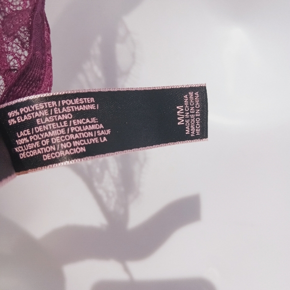 Victoria's Secret Satin Lace Bralette Size M/M - Picture 6 of 8